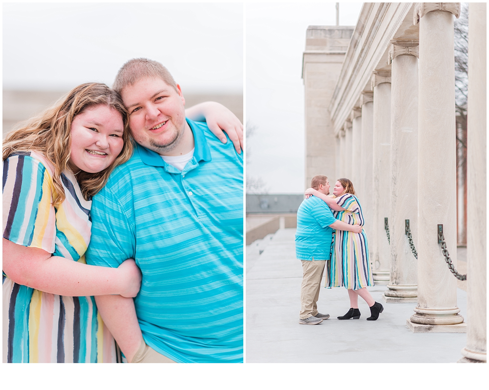 Gina + Austin | A Winter Engagement Session at WKU