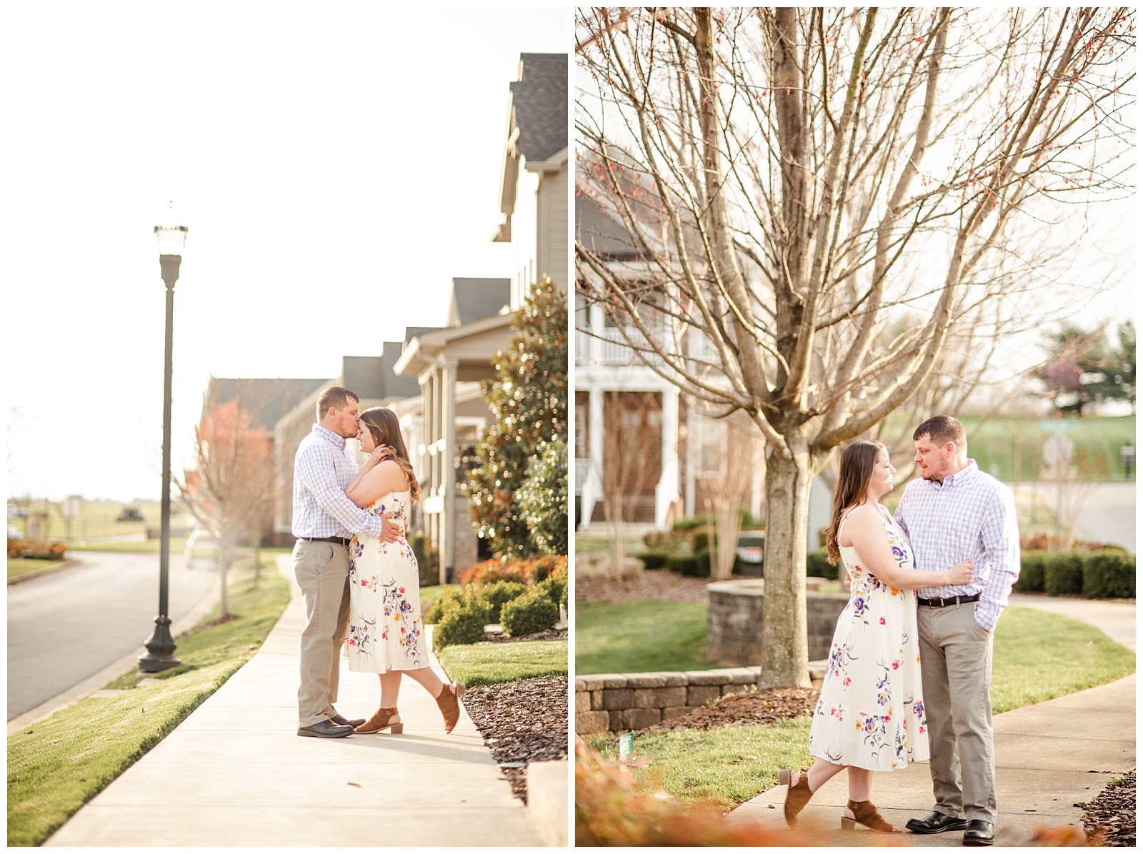 Victoria+Mark Bowling Green Spring Engagement Session