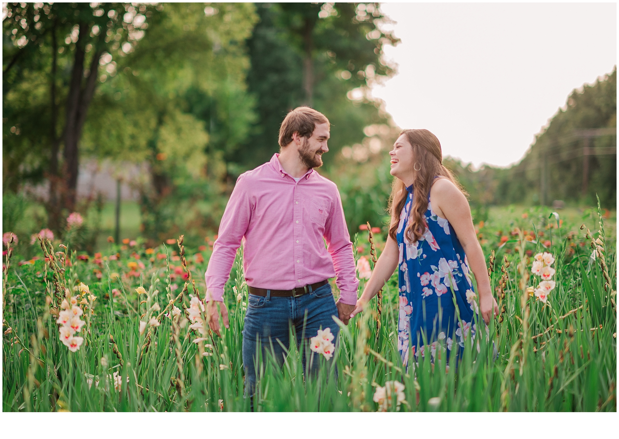 Emily + Aaron A Surprise Proposal at Briar Rose Garden